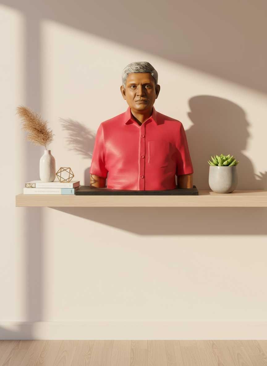 2 Feet 3D Statue from Your Photo – Handmade & Detailed